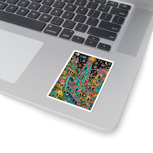 Dream City — Kiss-Cut Sticker