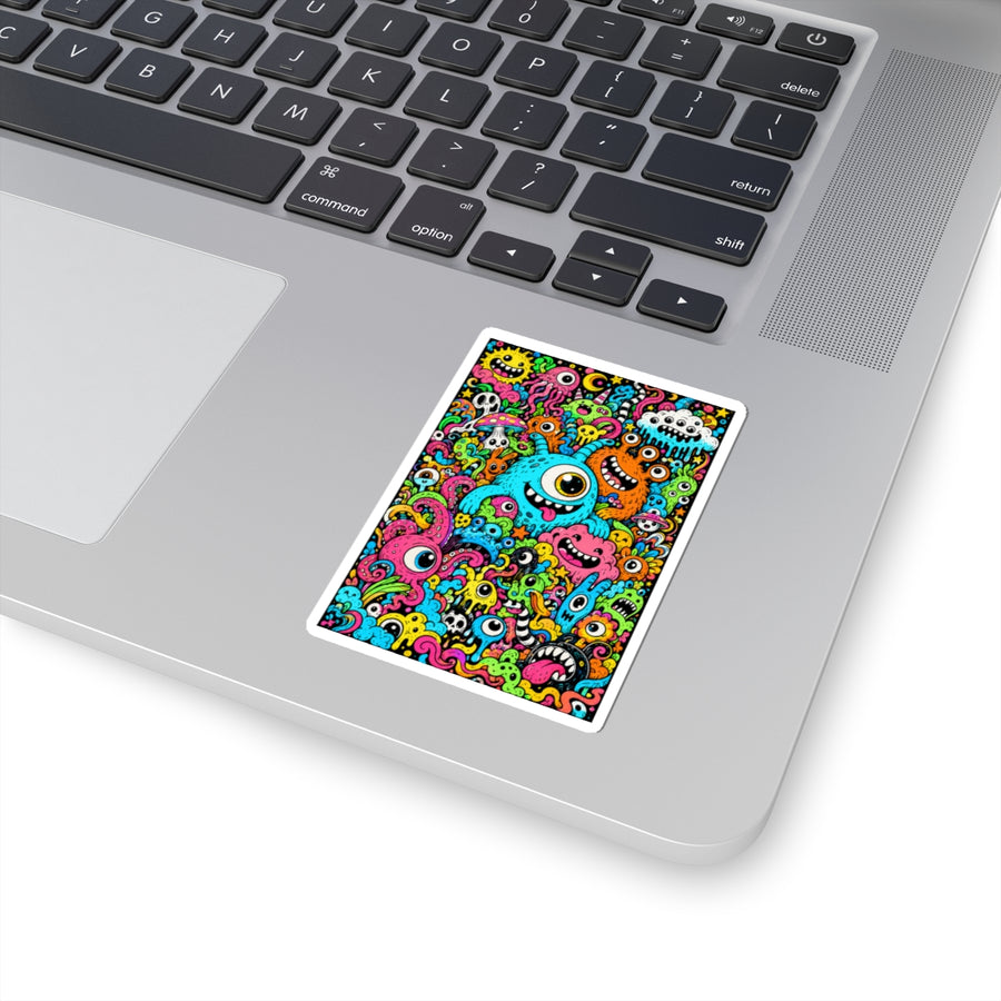 Monster Social — Kiss-Cut Sticker
