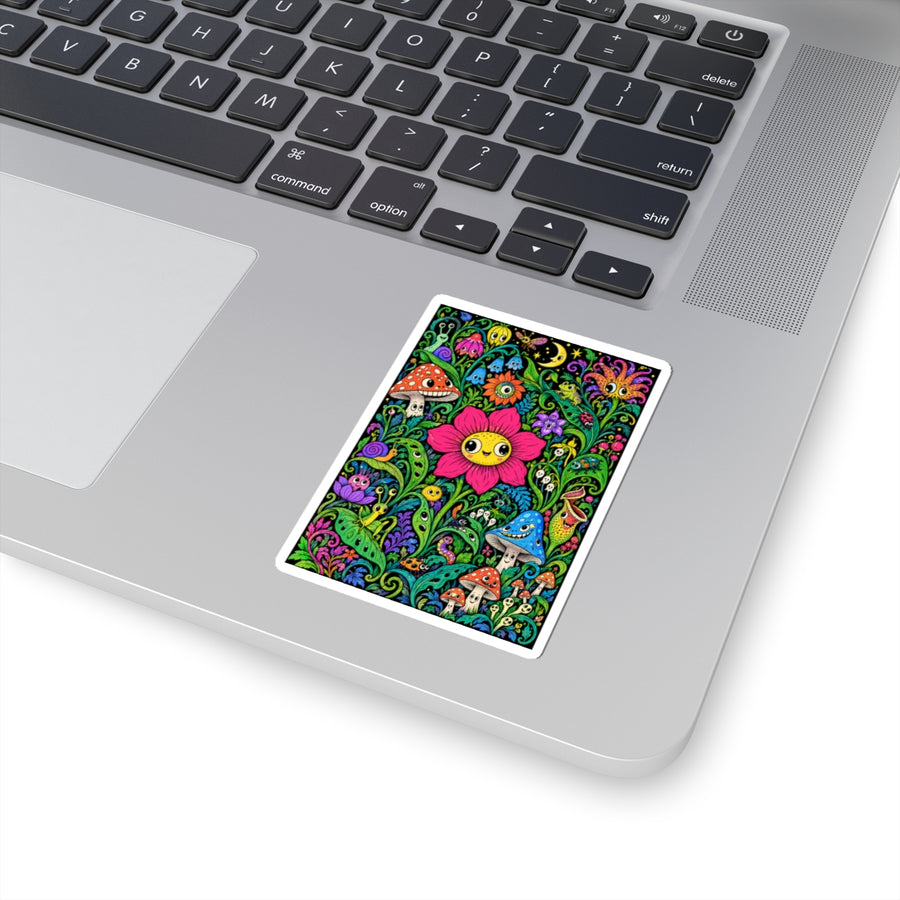 Midnight Garden — Kiss-Cut Sticker