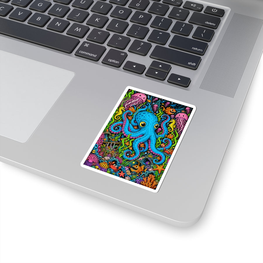 Deep Sea Daydream — Kiss-Cut Sticker